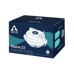 Buy ARCTIC Alpine 23 CPU Cooler 1-Pack - Sleek Black & White 90mm for Superior Cooling Performance!